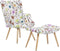 Beliani VEJLE - Chesterfield fauteuil - multicolor - polyester