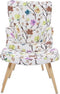 Beliani VEJLE - Chesterfield fauteuil - multicolor - polyester