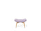 Beliani VEJLE - Chesterfield fauteuil - Roze - Fluweel