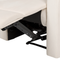 Beliani VERDAL - Relaxfauteuil elektrisch - Wit - Fluweel
