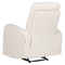 Beliani VERDAL - Relaxfauteuil handmatig - Wit - Fluweel
