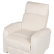 Beliani VERDAL - Relaxfauteuil handmatig - Wit - Fluweel