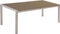 Beliani VERNIO - Tuintafel - Bruin - Aluminium