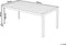 Beliani VERNIO - Tuintafel - Grijs - Aluminium
