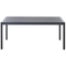 Beliani VERNIO - Tuintafel - Zwart - 90 x 180 cm - Aluminium
