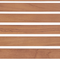 Beliani VIAREGGIO II - Tuintafel - Lichte houtkleur - 90 x 200 cm - Teakhout