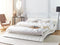 Beliani VICHY - Waterbed - Wit - 180 x 200 cm - Leer