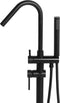 Beliani VICTORIA - Doucheset - Zwart - Messing