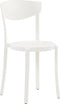 Beliani VIESTE - Tuinstoel set van 4 - Wit - Kunststof
