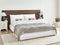 Beliani VINAY - Tweepersoonsbed - Wit - 160 x 200 cm - Bouclé