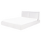 Beliani VINAY - Waterbed - Wit - 160 x 200 cm - Bouclé