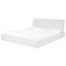 Beliani VINAY - Waterbed - Wit - 180 x 200 cm - Bouclé