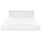 Beliani VINAY - Waterbed - Wit - 180 x 200 cm - Bouclé