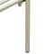 Beliani VINCA - Verhoogde plantenbak - Beige - Metaal