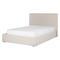 Beliani VION - Bed met opbergruimte - Beige - 140 x 200 cm - Fluweel