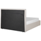 Beliani VION - Bed met opbergruimte - Beige - 140 x 200 cm - Fluweel