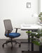 Beliani VIRTUOSO - Bureaustoel - Blauw - Stof
