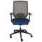 Beliani VIRTUOSO - Bureaustoel - Blauw - Stof