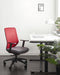 Beliani VIRTUOSO - Bureaustoel - Rood - Stof