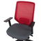 Beliani VIRTUOSO - Bureaustoel - Rood - Stof