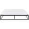 Beliani VIRY - Tweepersoonsbed - Zwart - 160 x 200 cm - Metaal
