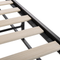 Beliani VIRY - Tweepersoonsbed - Zwart - 160 x 200 cm - Metaal