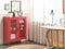 Beliani WAKATIPU - Sideboard - Rood - Staal