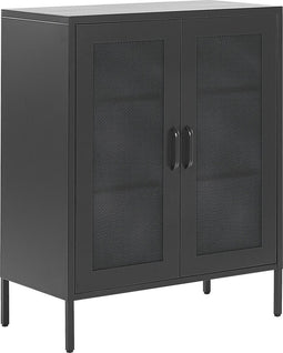 Beliani WAKATIPU - Sideboard - Zwart - Staal