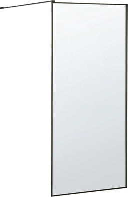 Beliani WASPAM - Douchescherm - Transparant - Veiligheidsglas