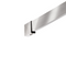 Beliani WASPAM - Douchescherm - Zilver - 100 x 190 cm - Veiligheidsglas
