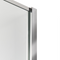 Beliani WASPAM - Douchescherm - Zilver - 80 x 190 cm - Veiligheidsglas
