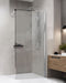 Beliani WASPAM - Douchescherm - Zilver - 90 x 190 cm - Veiligheidsglas