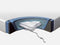 Beliani WASSERBETT SET - Waterbed - Wit - 160 x 200 cm - Schuimstof