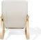 Beliani WESTON - Schommelstoel - Beige - Kunststof