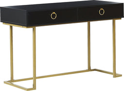 Beliani WESTPORT - Kaptafel - Zwart - MDF