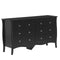 Beliani WINCHESTER - Commode - Zwart - MDF
