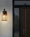 Beliani WOOLER - Wandlamp - Zwart - Ijzer