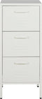 Beliani WOSTOK - Kantoorkast - Wit - Staal