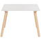 Beliani WRINGLEY - Kindertafel met 2 stoelen - Wit/Lichthout - MDF