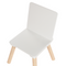 Beliani WRINGLEY - Kindertafel met 2 stoelen - Wit/Lichthout - MDF
