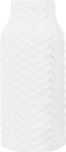Beliani XANTHOS - Decoratieve vaas - Wit - Steengoed
