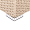 Beliani XXL - Loungeset voor 8 - Zandbeige - PE rotan