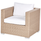 Beliani XXL - Loungeset voor 8 - Zandbeige - PE rotan
