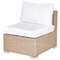 Beliani XXL - Loungeset voor 8 - Zandbeige - PE rotan