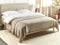 Beliani YERBENT - Bedsprei - Taupe - 220 x 240 cm - Katoen