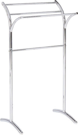 Beliani YOPAL - Handdoekrek - Zilver - Staal