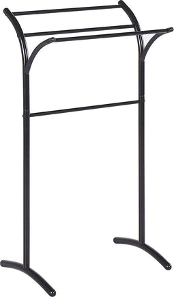Beliani YOPAL - Handdoekrek - Zwart - Staal