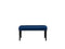 Beliani YORKTON - Hocker - Blauw - Fluweel