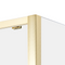 Beliani YORO - Douchecabine - Goud - 80 x 100 x 185 cm - Veiligheidsglas