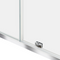 Beliani YORO - Douchecabine - Zilver - 80 x 100 x 185 cm - Veiligheidsglas
